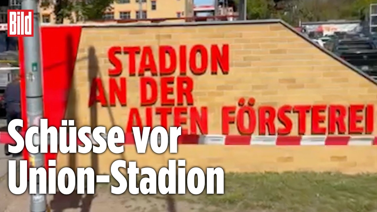 BERLIN: Schüsse in Köpenick – Polizei stoppt Autodieb vor Union-Stadion