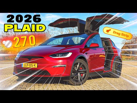 2026 TESLA MODEL X PLAID 0-100 100-200 & TOP SPEED REVIEW on AUTOBAHN