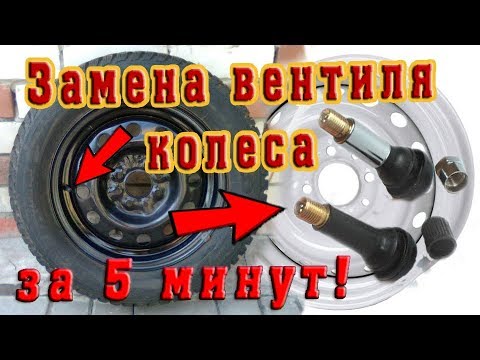 Замена вентиля на колесе без разбортовки: процедура и рекомендации