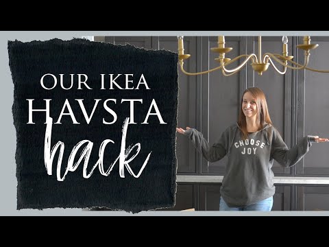 Our Ikea Havsta Cabinet Hack