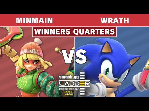 gg ladder Top 32 Series Finale - MinMain (Min Min) Vs. Wrath (Sonic) - Winners Quarters