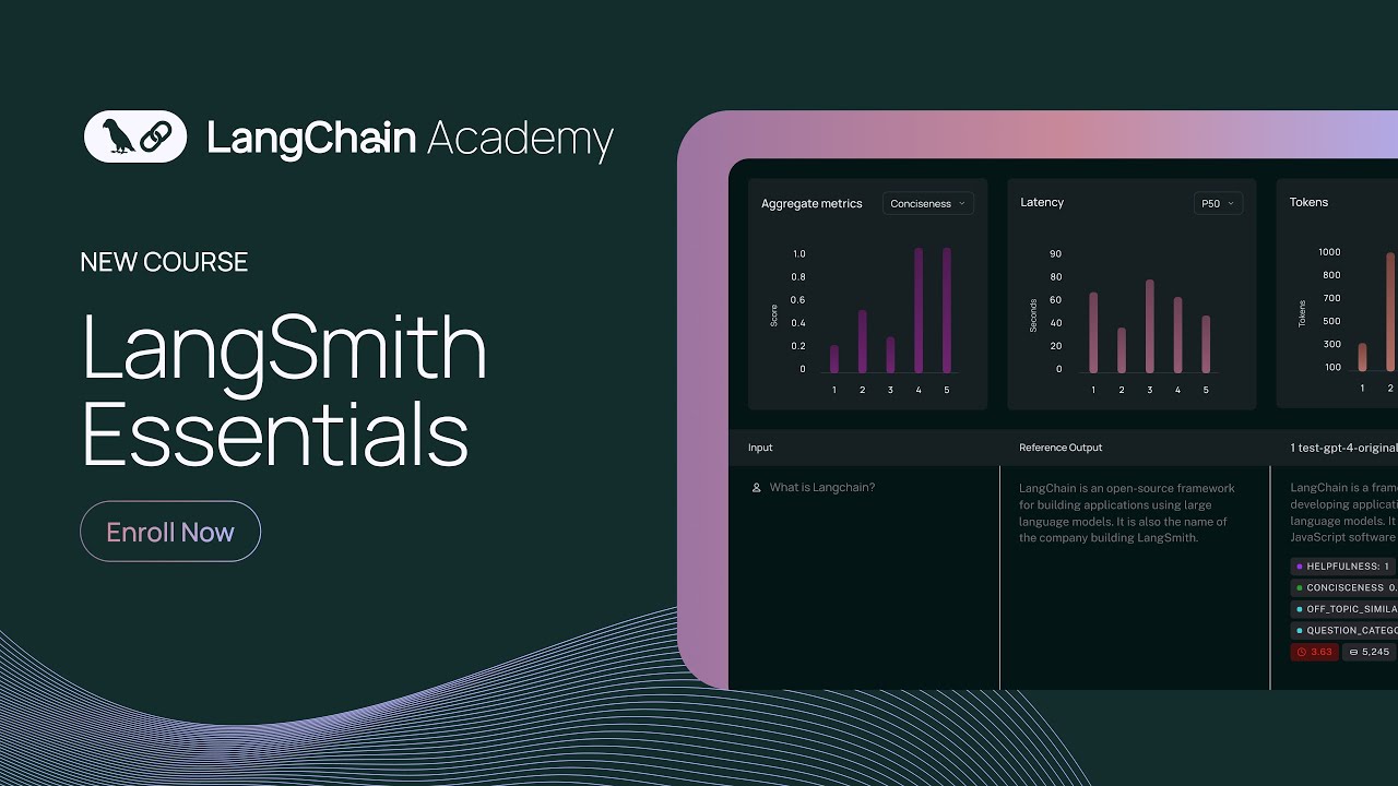 LangChain Academy New Course: LangSmith Essentials