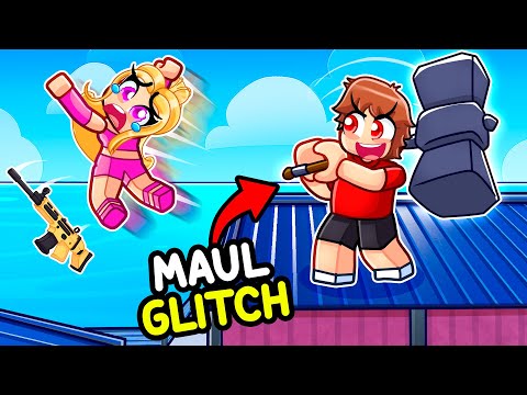Using New MAUL Glitch In Roblox Rivals...