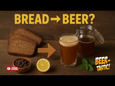 Kvass & Bread Beer | How to Turn Bread into Beer at Home