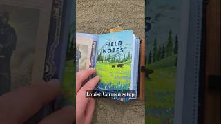 My Louise Carmen setup #louisecarmen #stationery #journal #leather