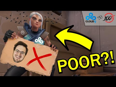 These 2 NOOBS REPLACED C9 yay! - Pro VALORANT Breakdown | Cloud9 vs. 100T