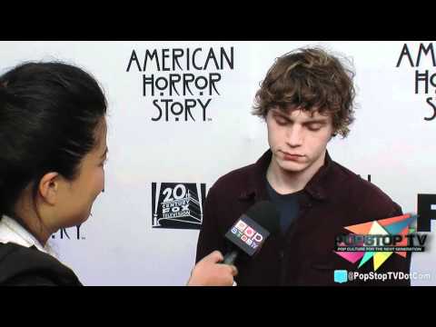 Evan Peters "Tate" Talks "American Horror Story" Season 2!