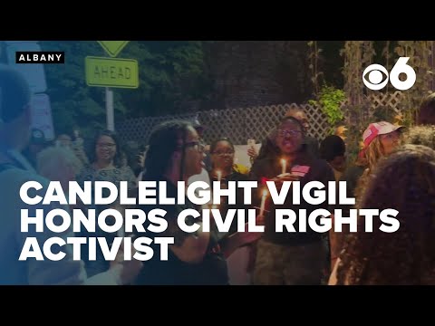 Candlelight vigil held to remember Civil Rights activist Dr. Alice Green