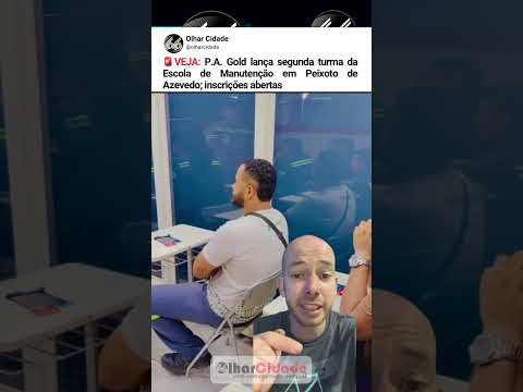 Oportunidade na PA Gold mineradora de Peixoto de Azevedo