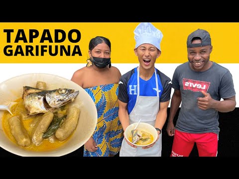 I tried to cook Tapado Garifuna Soup in Honduras | Corozal ep. 2 🇭🇳🌴🥥