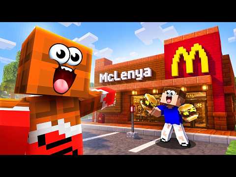 МОЙ ДРУГ ПОСТРОИЛ ГИГАНТСКИЙ МАКДОНАЛДС!🍟МАЙНКРАФТ!