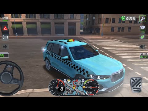 BMW X7 xDrive | New York City | Taxi Car Simulator EVO Mobile Gameplay