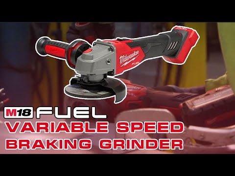 Milwaukee M18 FUEL 4-1/2" / 5" Variable Speed Braking Grinder