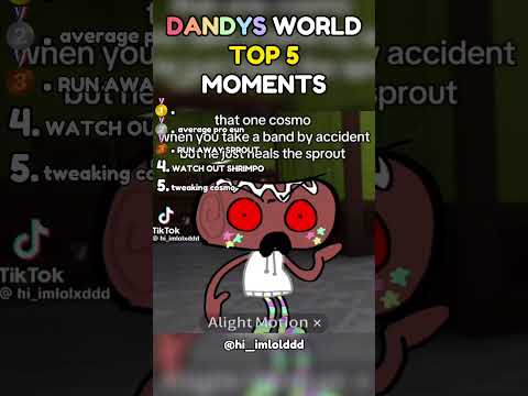 Top 5 Moments #108 | Dandy’s World #roblox #dandysworld #dandysworldroblox #dandysworldmeme