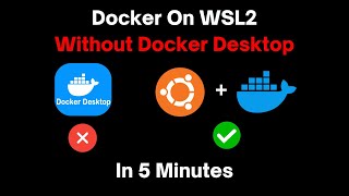 Download the video "How To Install Docker on WSL2 Without Docker Desktop"