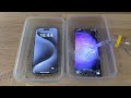 IPhone 15 Pro Max Vs Samsung Galaxy S23 Ultra Sparkling Water FREEZE Test