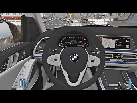 BMW X7 (G07) - City Car Driving | Steering Wheel + Shifter | Gameplay Part2