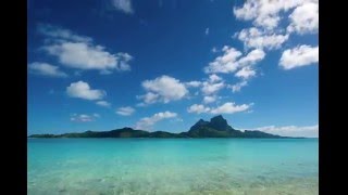 1- Bora Bora Mount Otemanu and lagoon