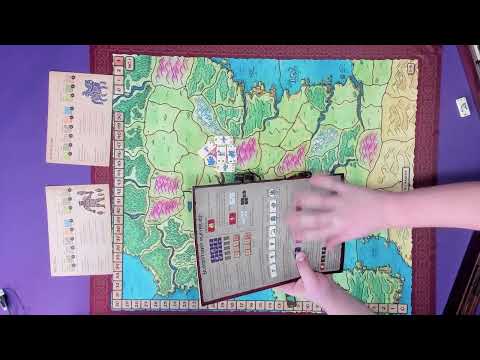Bloodstones "Hill Folk" vs "Horse Riders" Short Tutorial Game 
