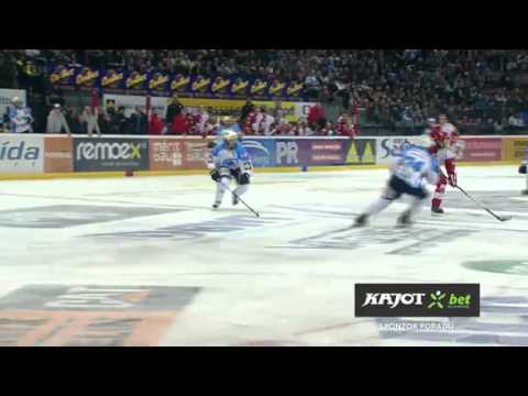 HC Slavia Praha - HC Škoda Plzeň 3:0 | 1. semifinále