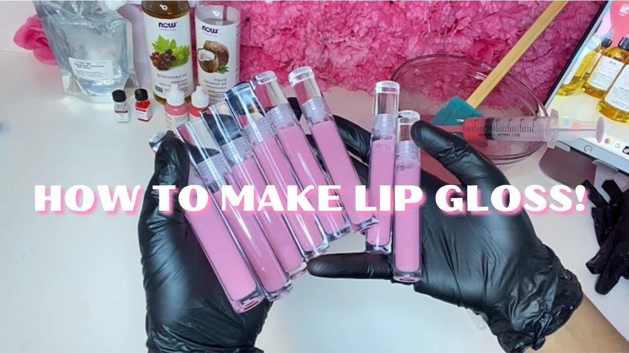 How To Make Lip Gloss | Beginner Friendly + Entrepreneur Life Ep. 2