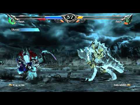 Soulcalibur V: Ittarra Oda (Aeon) Vs  Ashura5000 (Aeon)