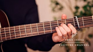Christmas Melody with Baritone Guitar.🎄