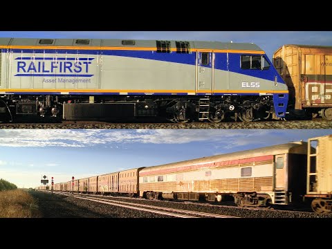 SCT 2PM9 Diesel Freight Train With EL55 & Crew Carriage (7/5/2021) - PoathTV Australian Railways