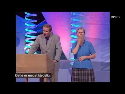 Robert Stoltenberg og Marianne Krogness - Døvetolken