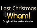 Last Christmas - Wham! (Karaoke Songs With Lyrics - Original Key)