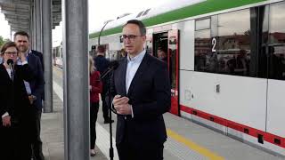 Łomża wraca na kolejową mapę Polski dzięki nowym połączeniom i nowoczesnym pociągom