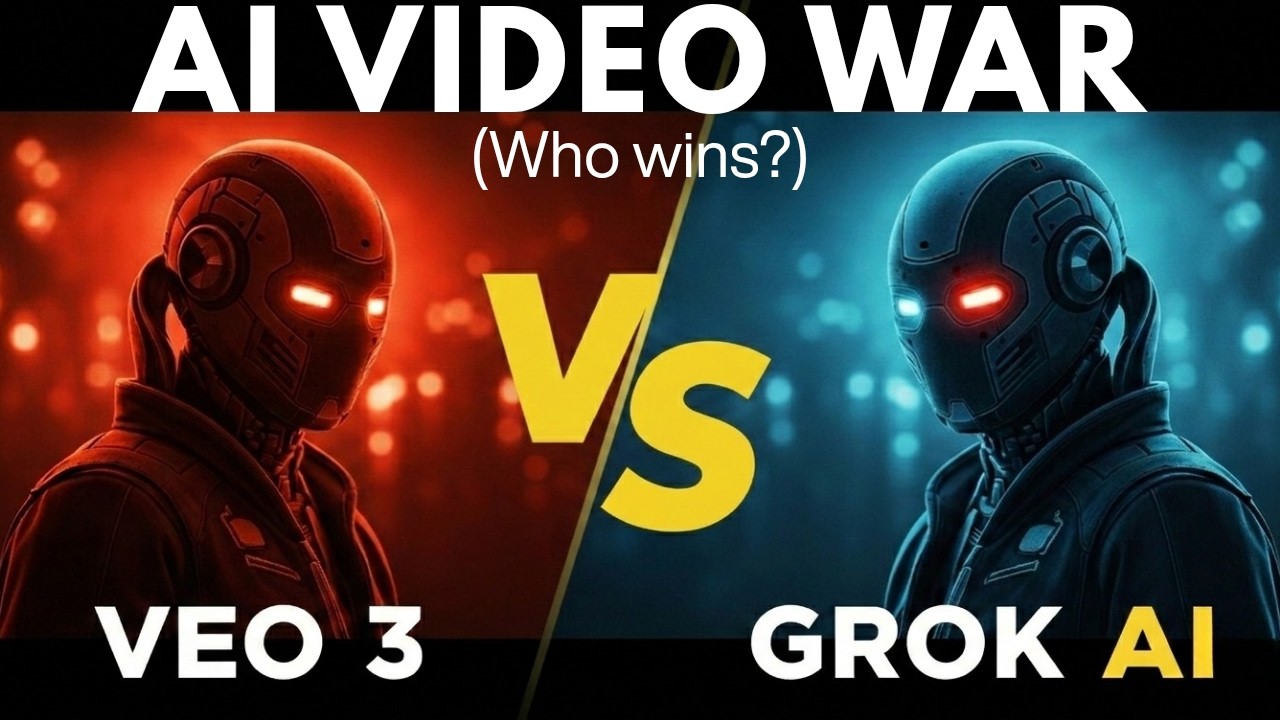 VEO 3 vs Grok AI Cinematic Test Comparison