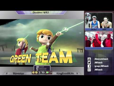 UMN-Dec Sm4sh Doubles WR2: Downfair v. KingFrost4Life