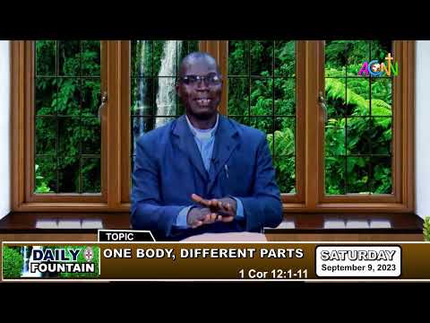 DAILY FOUNTAIN DEVOTIONAL OF SEPTEMBER 9, 2023 - THE REV'D. EZEKIEL COLLEGE ATEVURE