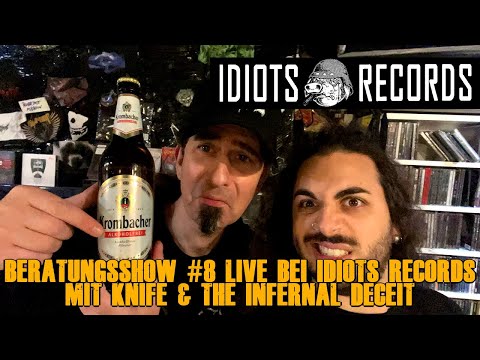 Beratungsshow #8 LIVE bei IDIOTS  RECORDS