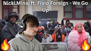 Teen Reacts To Nicki Minaj ft. Fivio Foreign - We Go Up (Official Video)