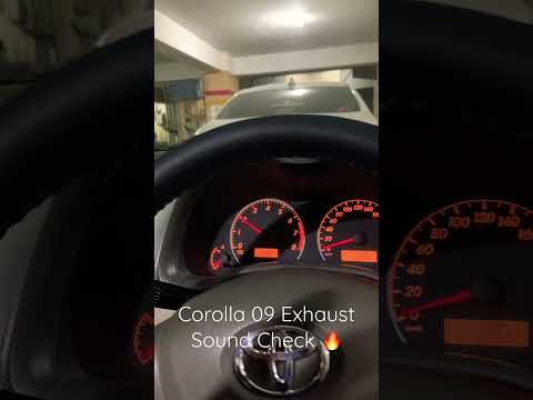 Thumbnail for Corolla 2009 Exhaust Sound Check 🔥 #tahirabbasvlog #toyotacorolla by Toyota, Toyota Corolla