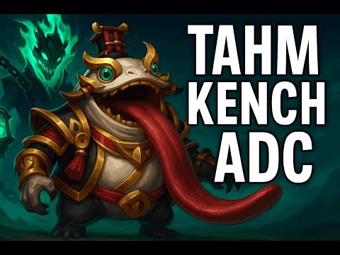 🎮 ADC Tahm Kench – Bot Lane Buffet 🍽️ | League of Legends Highlights ft. Custom Rap 🎤