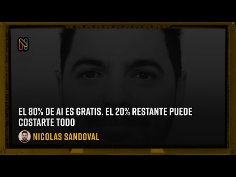 El 80% de AI es gratis. El 20% restante puede costarte todo