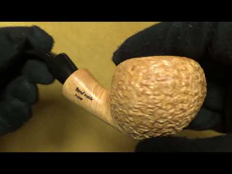 Pipa Santambrogio rusticata naturale   - Bent Pear (SS83)