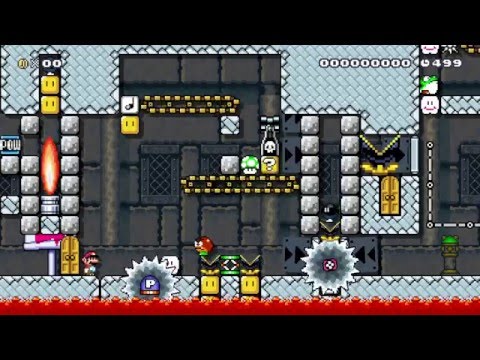 Can you solve the puzzle??? #94 by Haiden - SUPER MARIO MAKER - No Commentary