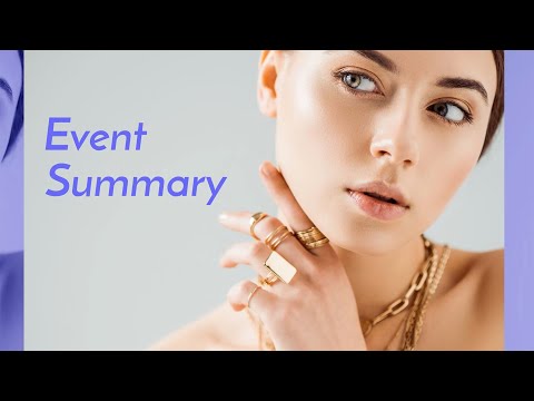Video Template for Event Summary