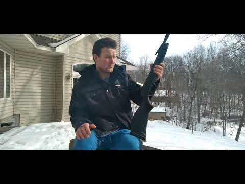 Gamo whisper fusion Mach 1, 22cal vs Benjamin prowler .177 cal  quick test.