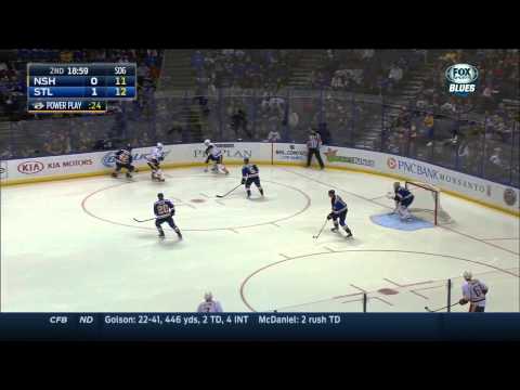 NHL 2014 11 08 Nashville Predators vs St Louis Blues