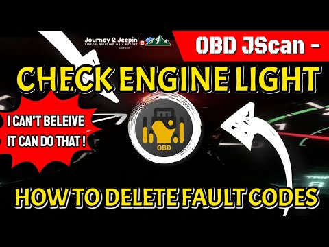 How To Delete Check Engine Code Using OBD JScan thumbnail