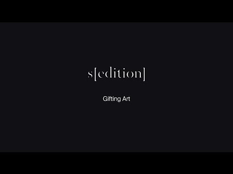 Gifting Art with Sedition's Director Rory Blain