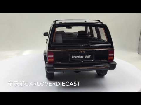 OttO Mobile Jeep Cherokee Limited 1992 Resin Scale 1/18 Model (OT219) Limited 1500 units