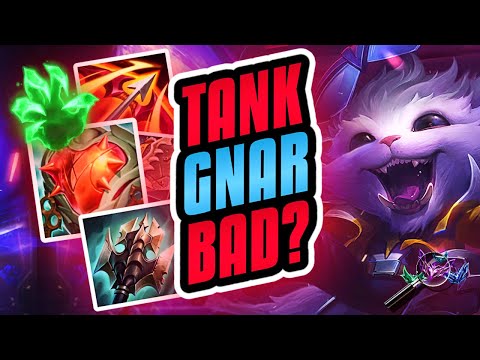 THIS IS WHY TANK GNAR IS USELESS ON GNAR!!! Season 13 Gnar Ranked Gameplay (League of Legends)