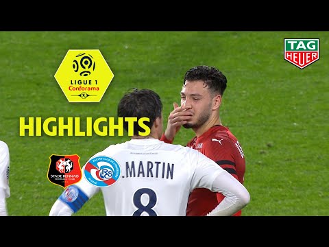 Stade Rennais FC - RC Strasbourg Alsace ( 1-4 ) - Highlights - (SRFC - RCSA) / 2018-19