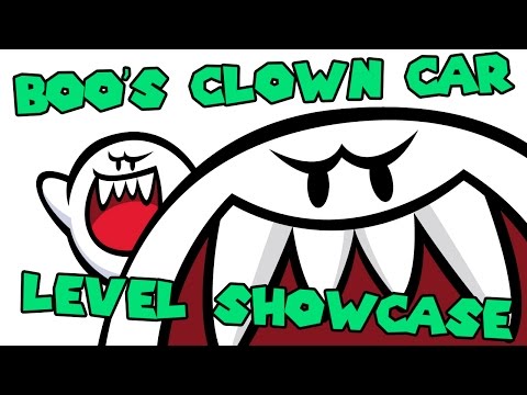 Boo's Clown Car Level Showcase - Super Mario Maker